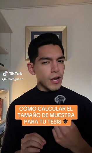 🟠 Calcula el tamaño de tu muestra finita con estos pasos 👌 #tesis #defensadetesis