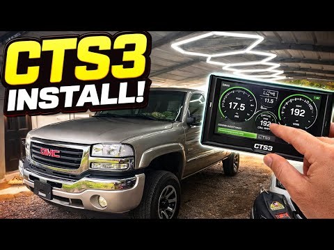 Duramax gets some tuning options!! Installing an CTS3