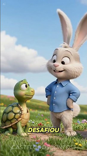 A Lebre e a tartaruga 🐢🐰