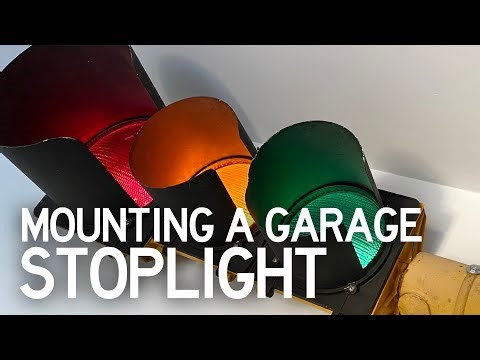 I Installed a Real Traffic Light in My Garage 🚦