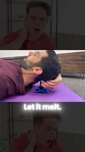 Stop poking the #pain and let it finally melt #massagetherapy #neckpain #TriggerPointTherapy
