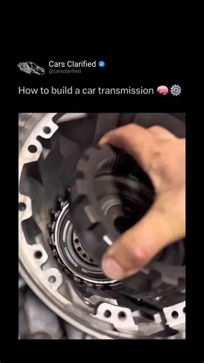 Cars Clarified on Instagram: "A car transmission is the system that transfers power from the engine to the wheels, letting the vehicle move smoothly at different speeds. It works by using gears and shafts to adjust how much torque (force) reaches the wheels. Lower gears give more power for acceleration, while higher gears allow efficient cruising. Whether it's manual, automatic, or dual-clutch, the transmission is what keeps the engine in its ideal power range - balancing performance, speed, and