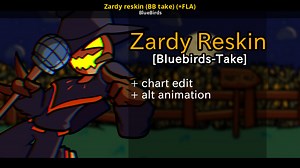 Zardy reskin (BB take) ( FLA) Mod for Friday Night Funkin' | FNF Mods