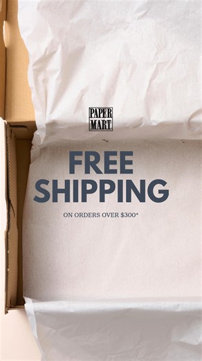 Spend $300 or more and get FREE shipping in California, automatically applied at checkout. Now’s the time to stock up on all your packaging supplies! *Order must total $300 or more before taxes, discounts and shipping are applied to qualify. Select shipping methods in California only. Excludes custom/special orders, oversized items, drop ship items, orders over 150 lbs, and LTL Freight shipments. | Paper Mart