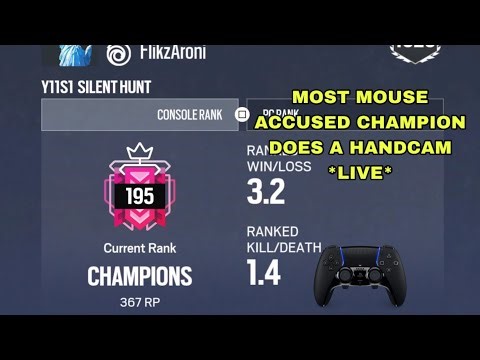 MOST MOUSE ACCUSED CONTROLLER PLAYER DOES A HANDCAM
