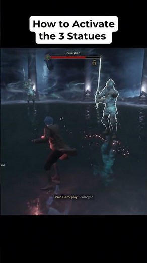 How to Activate the Statues in Hogwarts Legacy #hogwartslegacy #gamingshorts #harrypotter