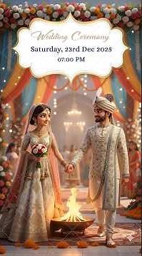 AI Wedding Invitation | 01 AI