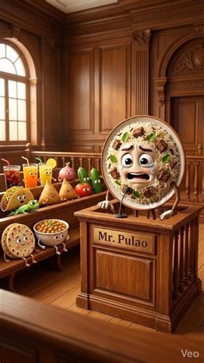 Biryani vs Pulao Court Case 😂 | Asal Mujrim Tum Ho #trending #viralvideo #talkingobjects