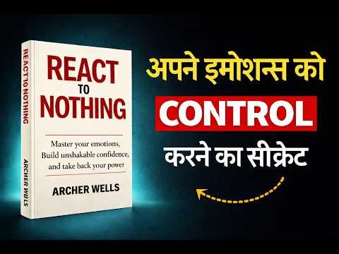 Power of Silence 🔥 React to Nothing Book Summary Hindi | book listen