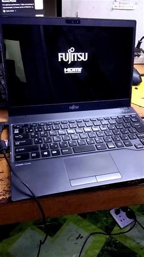 Fujitsu Laptop - No Power & Window Reinstall - Done✔ #laptop #service #fyp #computer