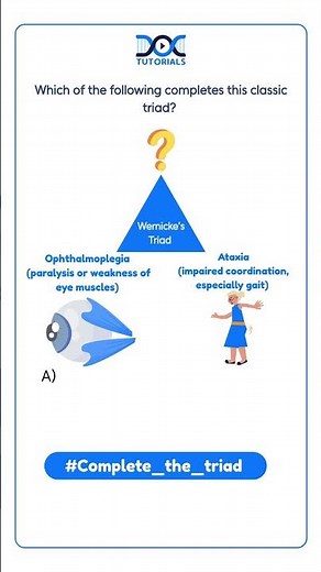 Wernicke's Triad Explained | FMGE Clinical Features & Diagnosis | DocTutorials V5