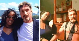 John McAfee's wife Janice tweeted US authorities wanted her husband dead in prison