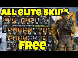 ALL ELITE SKINS for FREE - Rainbow 6 Siege 2023