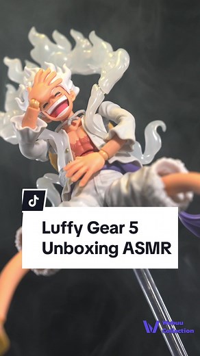 Luffy Gear 5 Unboxing ASMR: Action Figure Review
