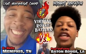 142K views · 1.4K reactions | CLASSIC Throwback Roast Battle  @dskitz_ vs. @regtoofunny !! #roastcomedy #roastbattle #roastbattles #comedy #anyonecangetit #justjokes #justcomedy #fyp #fy #foryoupage #fortworthtx #birmingham #sanjose #virginia #pompano #louisiana #pensacola #batonrouge #wacotexas #entertainment | Get Yo Azz On Roast Comedy Show | Facebook
