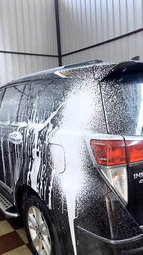 24K views · 27 reactions | Turn every wash into a showroom-finish detail. Our Foam Blast & Shine Kit cuts through grime, removes dust and leaves a long-lasting gloss on paint and chrome. No machines needed — just spray and wipe.  Professional Result |  Gentle on Paint |  Made in India Save 35% Today! | Mayon Auto Garage | Facebook