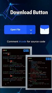 Animated Download Button 🚀 (Easy Code Snippet)