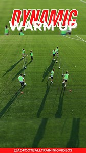 Dynamic Warm-Up with Ball This warm-up integrates dynamic movements with ball work, helping players activate their bodies while maintaining technical sharpness. It improves coordination, rhythm, and overall readiness before training or matches. ⚽🔥 💡 Includes 5 variations, each focusing on different movement patterns, ball control, and tempo to simulate game-like demands. For more warm-up and technical drills, check out our YouTube channel! 💯 👉 You can find our YouTube channel link in the pro