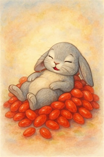 What Bunny Eats: Goji Berry ❤️🐰🍒