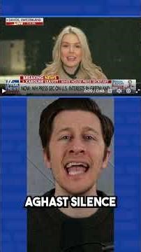 Leavitt rewrites reality after Trump's Davos embarrassment #shorts