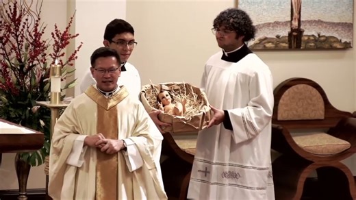 Christmas Mass | Nativity of the Lord (Fr. Dat's Homily) #catholicmass #Christmas | Saint Faustina Catholic Church