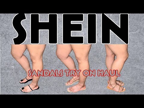Huge SHEIN Sandals Haul 👡 | Summer Try-On 2025 Edition!