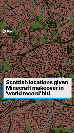 Locations across Scotland have been given a Minecraft makeover in a new interactive map. Government mapping service Ordnance Survey (OS) are attempting to break a world record by creating the largest real-world place to ever exist in the Minecraft universe, by mapping out locations from across Britain in the popular video game format. Glasgow, Edinburgh and the Scottish Islands, comprising of the Western Isles and Shetland, feature among 15 areas across Britain on Minecraft. #stvnews #scotland #