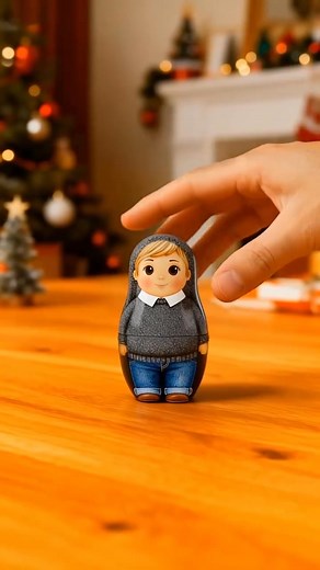 🪆 Turn your favorite photo into a one-of-a-kind nesting doll set! 👨‍👩‍👧‍👦 Celebrate togetherness in a creative way. 💖 Perfect gift that brings everyone closer. #CustomGift #FamilyLove #NestingDoll #PersonalizedArt | Best Christmas Gifts