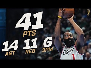 James Harden's 40-PT TRIPLE-DOUBLE vs Mavericks | November 14, 2025