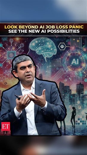 🚀📚 Stop focusing on yesterday’s #jobs, look beyond #AI job loss panic: #VishalSikka | #IndiaAIImpactSummit2026 🛰️💼 https://tinyl.co/4LaM | The Economic Times