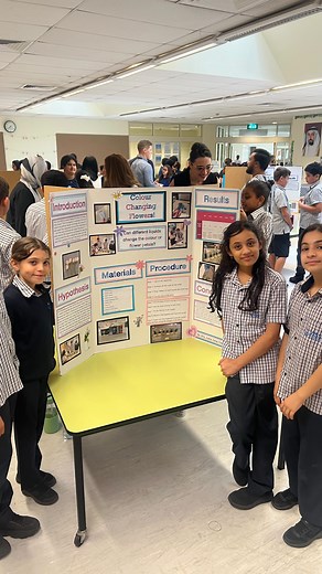 1.6K views · 17 reactions | The Grade 5 Science Learning Expo was a great afternoon showcasing the students projects. Working in small groups to answer a question and following the scientific process to come up with conclusions based on data and research.  #VissCommunity #VissLearnTogether #VISS #VissAlTaawun #VissPrimary #DreamBigAtViss #VictorianCurriculum #VISSUAE | Victoria International School Sharjah (VISS) | Facebook