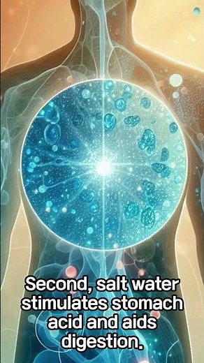 why drinking salt water can benefit you?