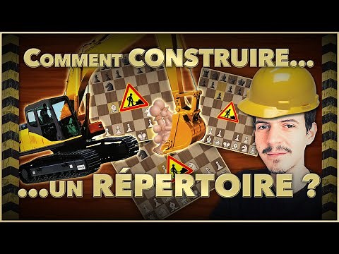 COMMENT créer son RÉPERTOIRE D’OUVERTURES aux échecs ??