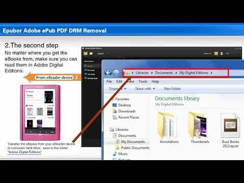 Adobe PDF & ePub DRM Removal Video Guide | Epubor Studio