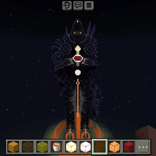 🥷MINECRAFT STATUE || BUILD NINJA STATUE 🔥 #minecraft #gaming