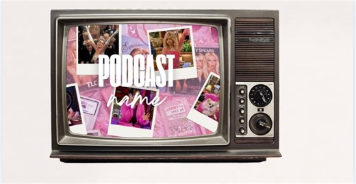 Retro TV Podcast Intro | Canva Youtube Template for Pop Culture - Etsy