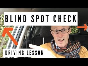 Driving Lesson. Blindspot checks