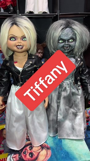 All my beiatiful Tiffany Dolls ❤️ #Chucky #Chuckydoll #Giveaway #horror #Glen #Tiffany #customdoll #brideofchucky #seedofchucky #childsplay #scarymovie #scary #horrortok #spooky #collector #collection #Chuckytvseries #capcut #horrormovies #fyp #fypviral
