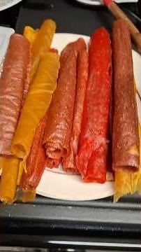 Homemade Fruit Leathers Detailed Recipe for Dehydrator #cookingchannel #food #review #healthysnacks