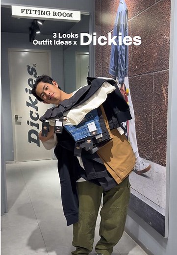 3 Looks Outfit Ideas with Dickies 🔧 #DickiesThailand #Dickies