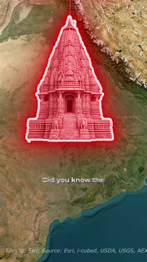 World's Largest Hindu Temple#Hindu Temple #AngkorWat #SriRanganathaswamy #AncientWonders #TravelFacts #HistoryShorts #Temple