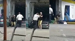 WATCH: Driver gets out of car, assaults Gozo Channel employee