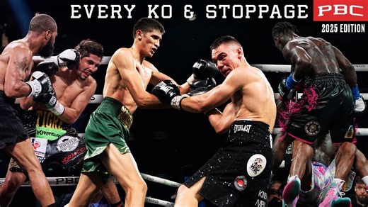 All PBC Knockouts & Stoppages | 2025 Fight Highlights