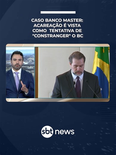 Decisão de Dias Toffoli sobre Acareação do Banco Master