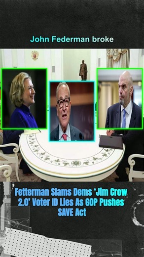 A massive betrayal in the eyes of the left, but a win for common sense! 🧠🏆 https://nutrition.treeiq.biz/blog/fetterman-slams-dems-jim-crow-2-0-voter-id-lies-as-gop-pushes-save-act | Kennedy Dibbert