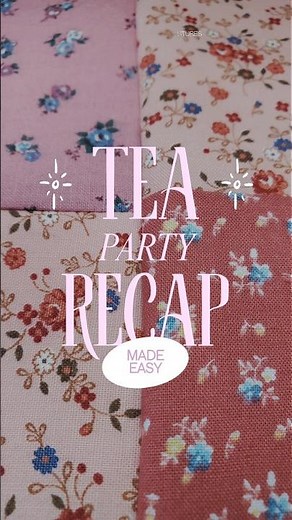 Tea Party at Home Made Easy #tea #teaparty #madeasy