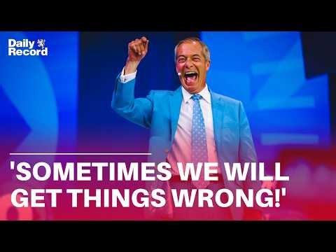 Nigel Farage expects MORE investigations as he closes Reform conference