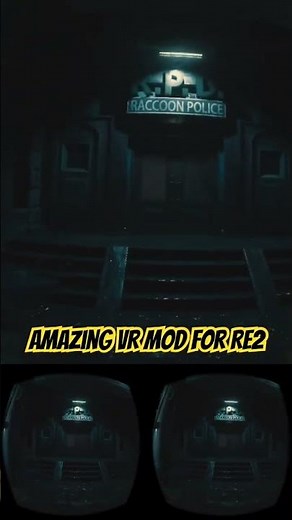 Amazing VR mod for Resident Evil 2 Remake
