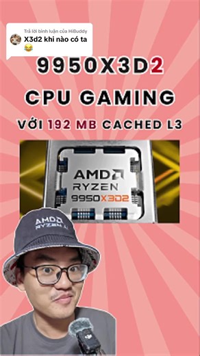Trả lời @HiBuddy Lộ điểm benchmark của AMD Ryzen 9 9950X3D2 - CPU gaming mới nhất của AMD? #pc #pcgaming #thanhcongnghe #tech #amd