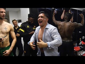 PROMOTION PARTY CELEBRATIONS | CHANGING ROOM SCENES | PREMIER LEAGUE!